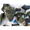 Image 3 : Paintball gunning equipment, masks