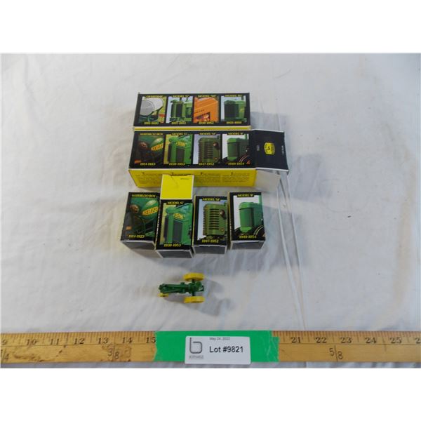 (8) ERTL John Deere Tractors - 1:64 new in boxes (2 box sets of 4 tractors)