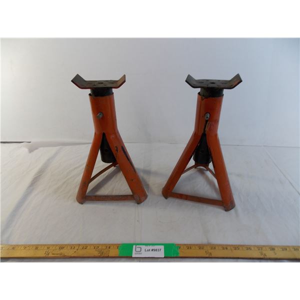 (2) Vintage jack stands