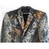 Image 2 : Mossy Oak (hunting theme) suit jacket - no size - measures 18-19" across shoulders so size 36-38 med