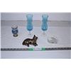 Image 1 : Cat,glass items