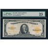 Image 1 : 1922 $10 Gold Certificate PMG 25