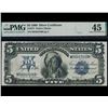 Image 1 : 1899 $5 Chief Silver Certificate PMG 45
