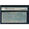Image 2 : 1864 $10 T-68 Confederate PMG 64EPQ