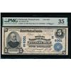 Image 1 : 1902 $5 Pittsburgh PA National PMG 35