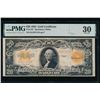 Image 1 : 1922 $20 Gold Certificate PMG 30