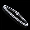 Image 1 : 14KT White Gold 2.51ctw Diamond Bracelet