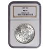 Image 1 : 1887 $1 Morgan Silver Dollar NGC MS64