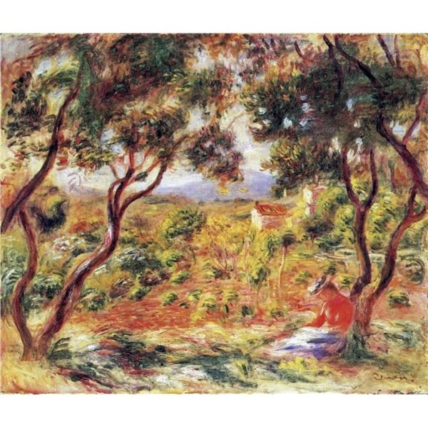 Renoir - Vines At Cagnes