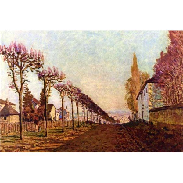 Alfred Sisley - The Avenue