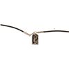 Image 3 : Christian Dior Silver Logo Gem Necklace