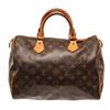 Image 1 : Louis Vuitton Brown Monogram Canvas Speedy 30cm Satchel Bag