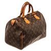 Image 2 : Louis Vuitton Brown Monogram Canvas Speedy 30cm Satchel Bag