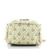 Image 3 : Gucci Green Neutral Printed Satin with Applique MLB Front Pocket Medium Backpack