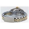 Image 4 : Rolex Ladies Yellow Gold Stainless Steel Blue String Diamond Lugs Datejust Servi