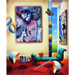 FERJO "Room with Green Chaise"