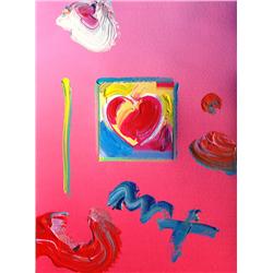 PETER MAX "Heart"
