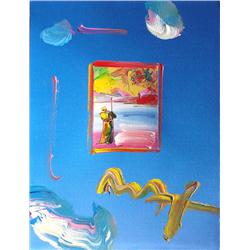 PETER MAX "Sage & Profile"