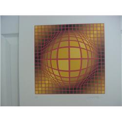 VICTOR VASARELY "Biga III"