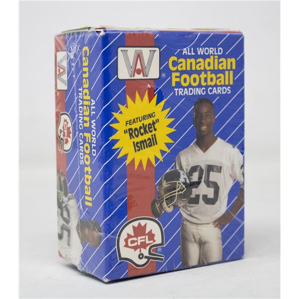 1991 ALL WORLD CANADIAN FOOTBALL TRADING CARDS