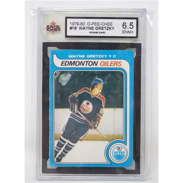 1979-1980 OPC 18 WAYNE GRETZKY ROOKIE KSA 6.5