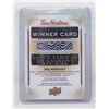 Image 1 : 2021-2022 UD TIM HORTONS JERSEY RELICS SIGNATURE