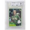 Image 1 : 1981-1982 TOPPS 4 LARRY BIRD 2ND YEAR BGS 9