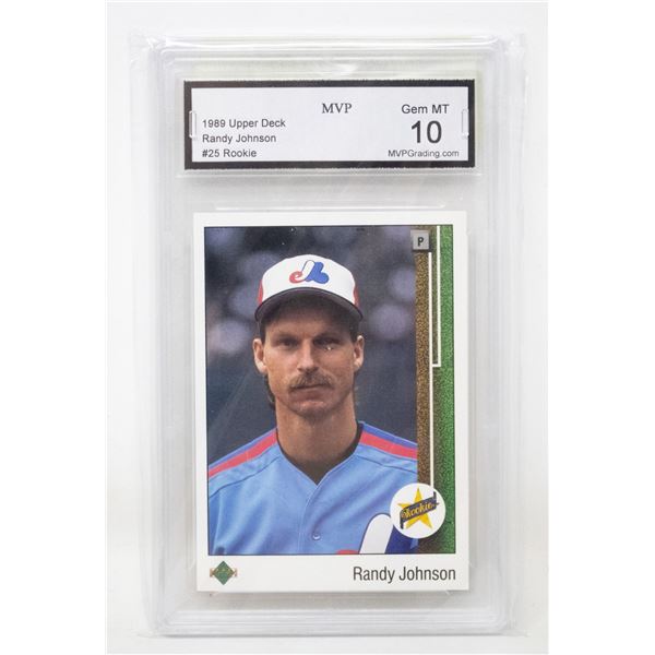 1989 UPPER DECK 25 RANDY JOHNSON RC MVP 10