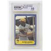 Image 1 : 1986 FLEER UPDATE U-14 BARRY BONDS RC GEM ELITE 10