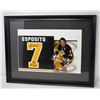 Image 1 : PHIL ESPOSITO AUTOGRAPHED PICTURE FRAME (BOSSA)