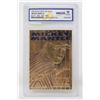 Image 1 : WCG GRADED 10 MINT 23KT GOLD MICKEY MANTLE MVP