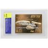 Image 2 : WCG GRADED 10 MINT 23KT GOLD STAR TREK TRANSPORTER