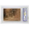 Image 1 : WCG GRADED 10 MINT 23KT GOLD STAR TREK CITY ON THE