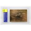 Image 2 : WCG GRADED 10 MINT 23KT GOLD STAR TREK NEXT