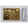 Image 1 : WCG GRADED 10 MINT 23KT GOLD BEATLES FOR SALE