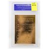 Image 2 : WCG GRADED 10 MINT 23KT GOLD STAR WARS RETURN OF