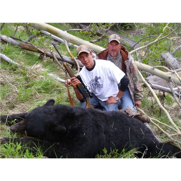 7 Day Spring Black Bear Hunt for 2 Hunters