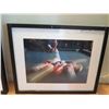 Image 2 : Qty 2 Cue Ball Billiard Prints, Framed & Matted 18"x22"