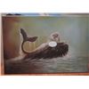 Image 8 : Qty 9 Unframed Artwork Mermaids & Horse Themed, Misc Size