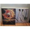 Image 2 : Qty 5 Unframed Artwork Portrait & Religious Themed, Misc Size