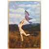Image 21 : Qty 9 Unframed Artwork Mermaids & Ladies Themed, Misc Size