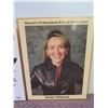 Image 2 : Qty 5 Unframed Signed Artwork Billiards Champions: Allision Fisher, Vivian Villarreal, etc