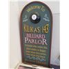 Image 7 : Qty 6 Billiard Pool Themed Décor:  Magazine, Scoreboards, Wall Hanging, Signs, etc