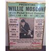 Image 1 : Framed Willie Mosconi Promo Flyer Exhibition Champion 1941-46  24"x18"