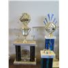 Image 10 : Multiple Trophies: Pool, Vintage Cup, Triangle Rack, etc