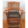 Image 1 : Brunswick Wooden Pool Armchair w/ Drawer, Footrest & Drink Holder 29"x21"x46"H
