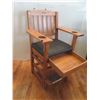 Image 13 : Brunswick Wooden Pool Armchair w/ Drawer, Footrest & Drink Holder 29"x21"x46"H