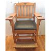 Image 1 : Brunswick Wooden Pool Armchair w/ Drawer, Footrest & Drink Holder 29"x21"x46"H