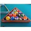 Image 20 : Brunswick Tournament Pool Billiards Table w/ Rack, Balls, Brush, 113"x64"x33"H (pick up Diamond Head