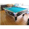 Image 3 : Brunswick Tournament Pool Billiards Table w/ Rack, Balls, Brush, 113"x64"x33"H (pick up Diamond Head
